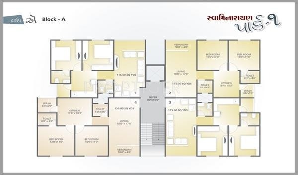 Images for Cluster Plan of Dharmadev Swaminarayan Park 1