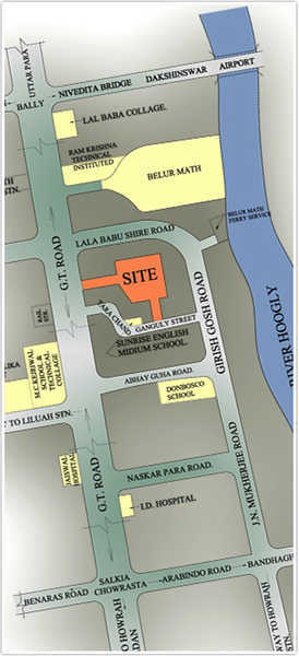 vishnu vatika Location Plan