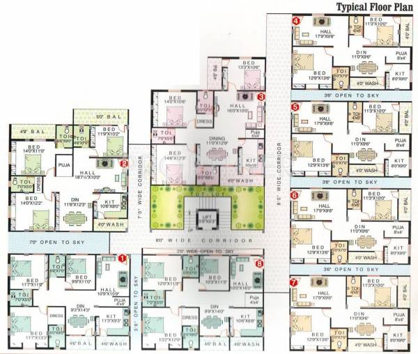 Images for Cluster Plan of Satya Kalyan Raaja Raajeshwari Residency