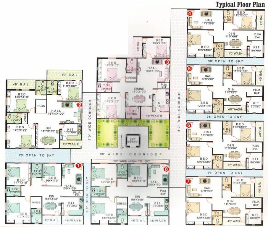 Images for Cluster Plan of Satya Kalyan Raaja Raajeshwari Residency