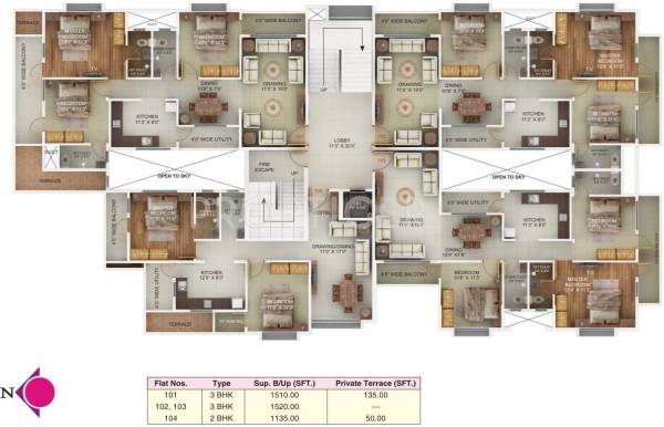 Images for Cluster Plan of Green AMAN VALLEY