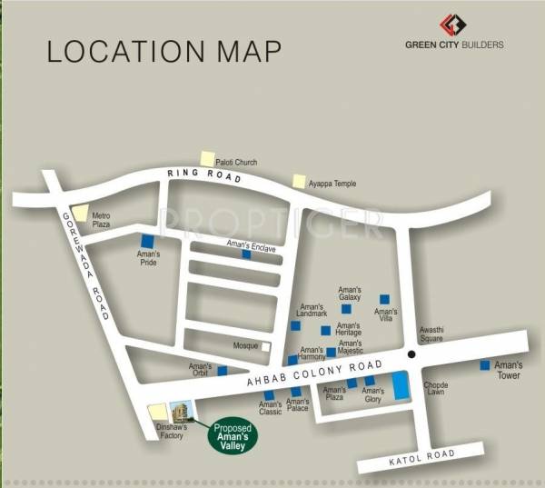 Images for Location Plan of Green AMAN VALLEY