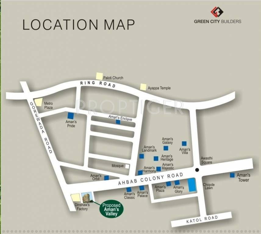 Images for Location Plan of Green AMAN VALLEY