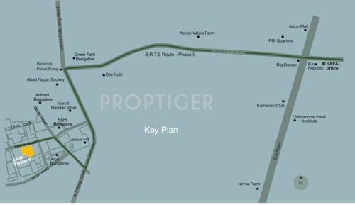  parisar-ii Images for Location Plan of Safal Realty Parisar II
