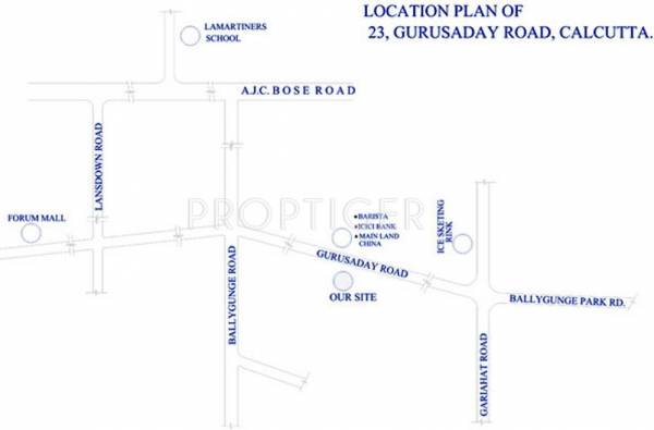 Heritage Realty Group Astral Location Plan