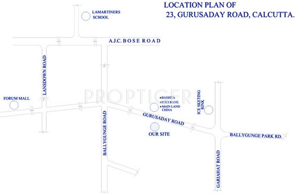 Heritage Realty Group Astral Location Plan