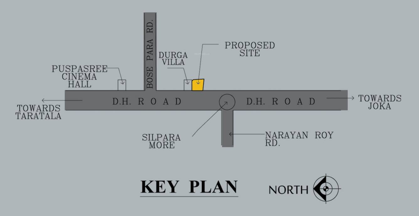 Images for Location Plan of Adwitya Towers Swagato Tower