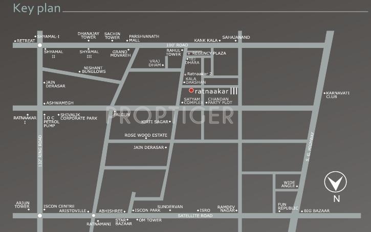 Images for Location Plan of Nishant Construction Ratnaakar III