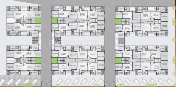 Images for Cluster Plan of Dharmadev Swaminarayan Park 6 Narol