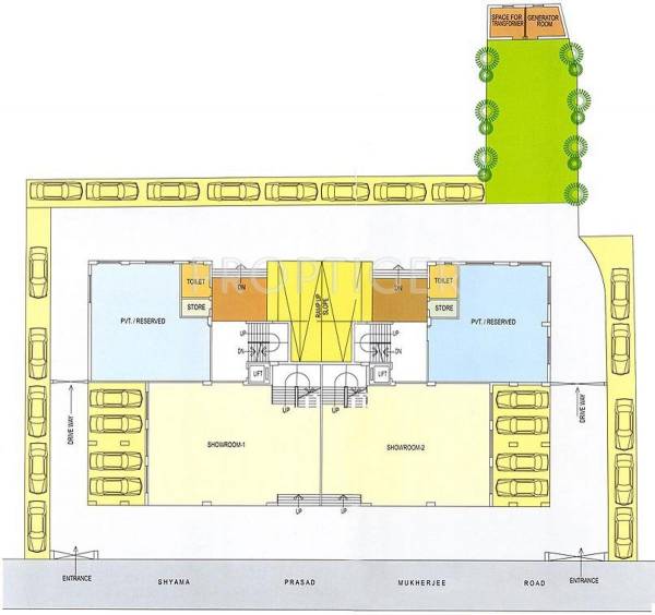 Images for Cluster Plan of Heritage Realty Group Srijan Heritage Heights