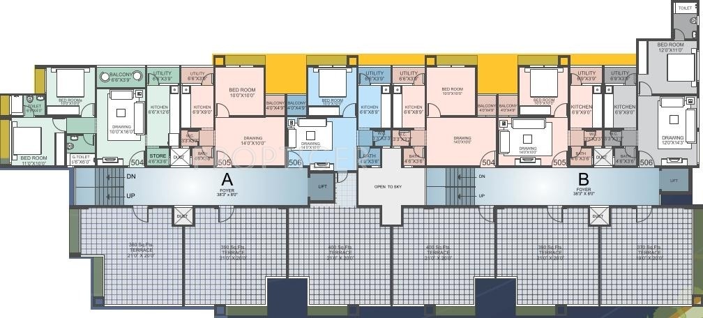 Images for Cluster Plan of Dharmadev Swaminarayan Park 7