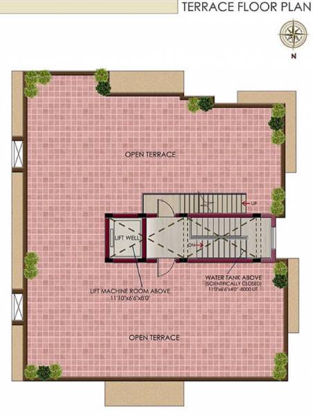  north-nest Cluster Plan