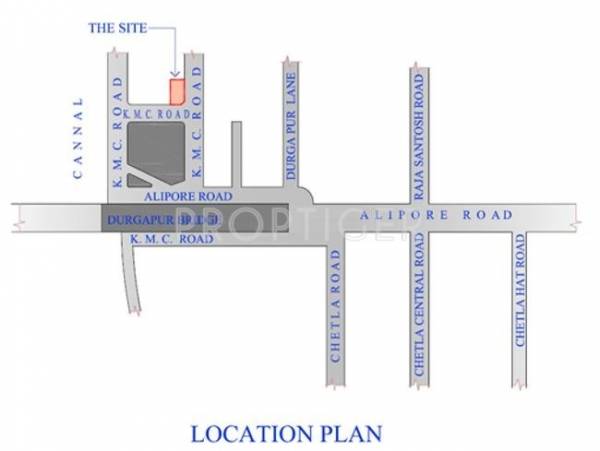 Images for Location Plan of SKDJ Group Alipore Green Images for Location Plan of SKDJ Group Alipore Green