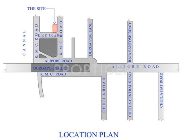 Images for Location Plan of SKDJ Group Alipore Green