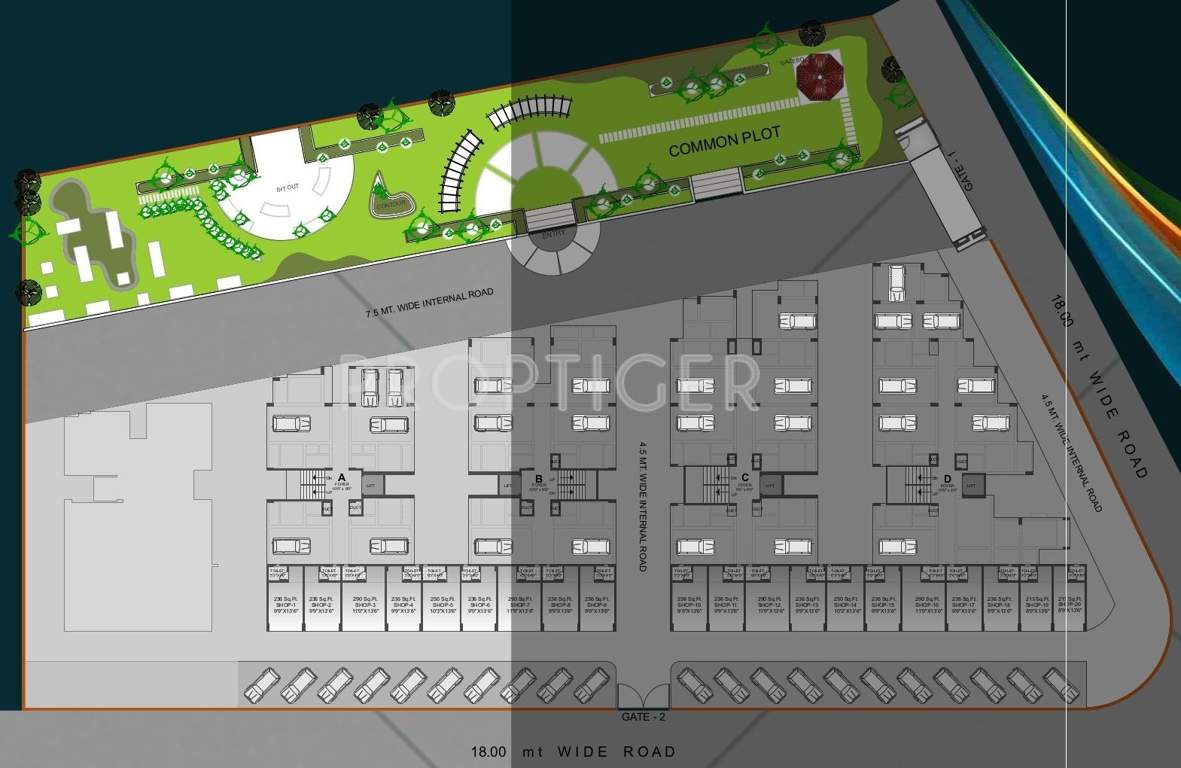  swaminarayan park 8 Images for Layout Plan of Dharmadev Swaminarayan Park 8