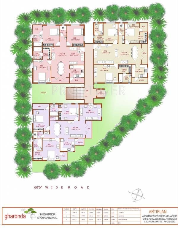 Images for Cluster Plan of Gharonda Seshamandir