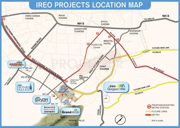 Images for Location Plan of Ireo Ascott Managed Serviced Apartments