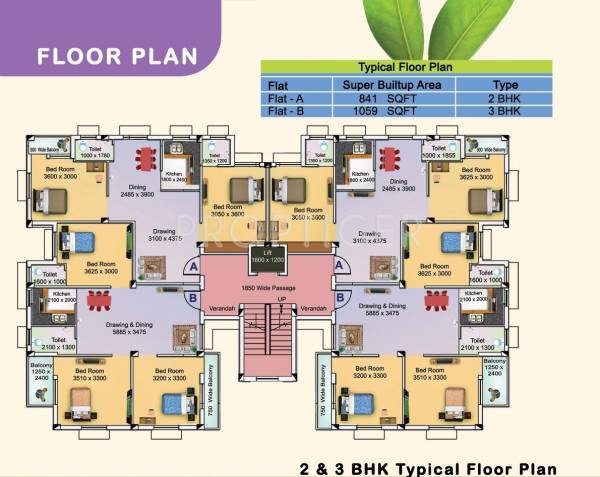  green-pailan Tower 1 Cluster Plan