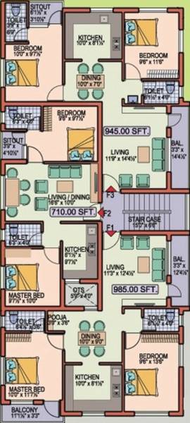 Images for Cluster Plan of Queens Abhinaya