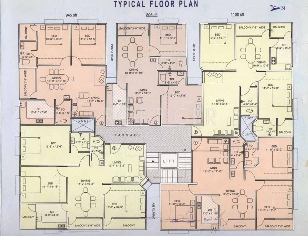 Images for Cluster Plan of Moghal Moghal Millenium