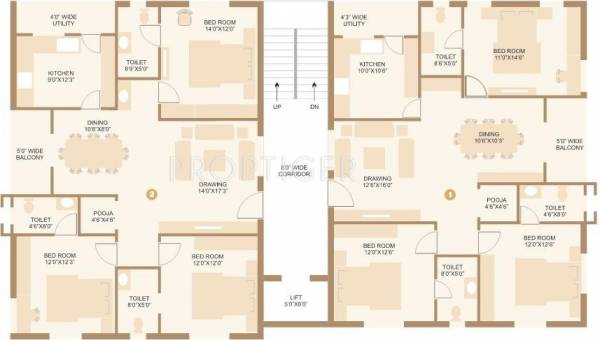 Images for Cluster Plan of Alekhya Bliss