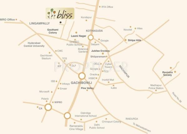 Images for Location Plan of Alekhya Bliss