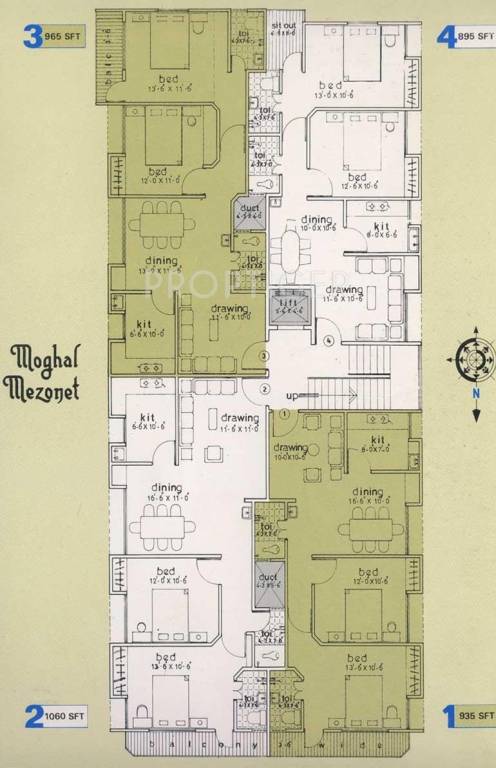 Images for Cluster Plan of Moghal Mezonet