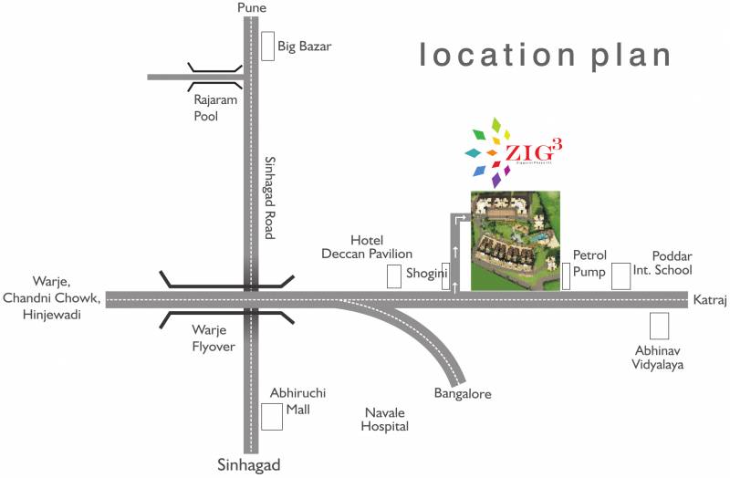 Images for Location Plan of Altrack Ziggurat Apartments