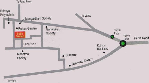 Images for Location Plan of Nivcon Soba Garden