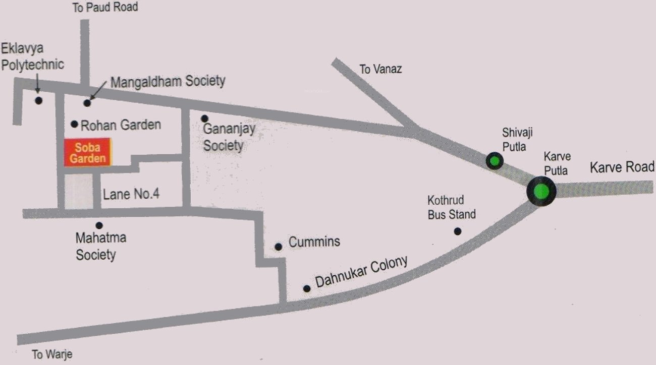 Images for Location Plan of Nivcon Soba Garden