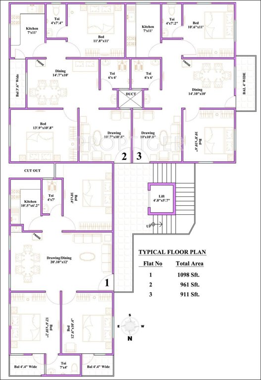 Images for Cluster Plan of Moghal Moghal Mayuri