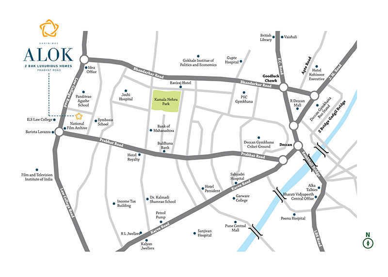  shriniwas alok Location Plan