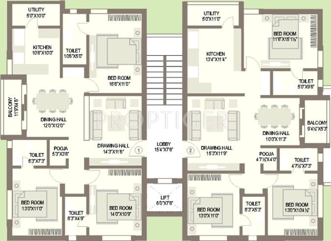 Images for Cluster Plan of Alekhya Bird of Paradise