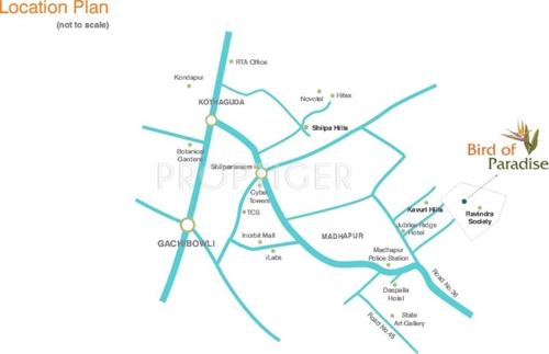 Images for Location Plan of Alekhya Bird of Paradise