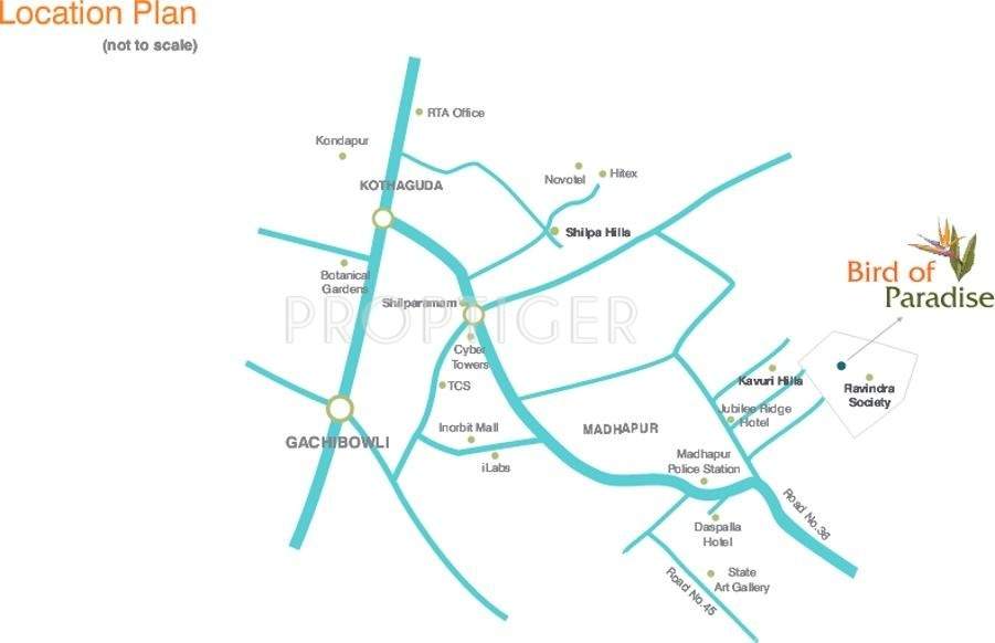 Images for Location Plan of Alekhya Bird of Paradise