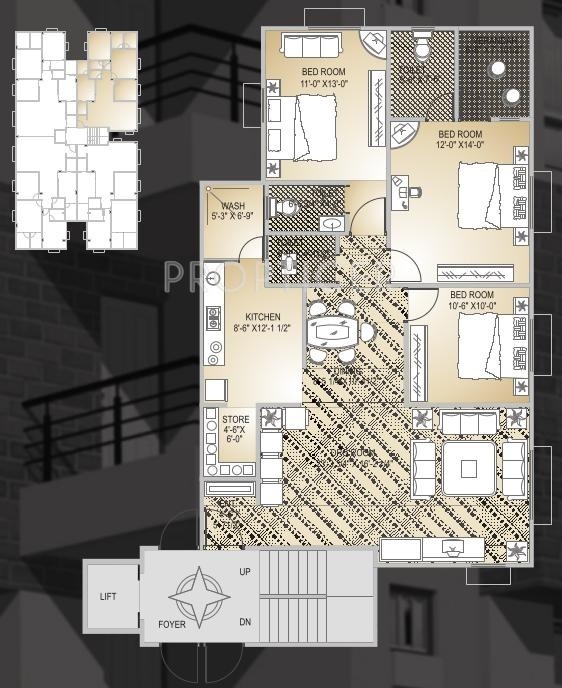 Images for Cluster Plan of Sun Builders Sun Divine 2