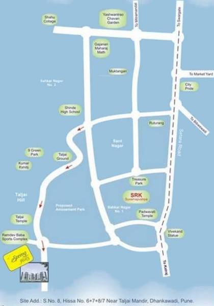 Images for Location Plan of SRK Developers Spring Hills