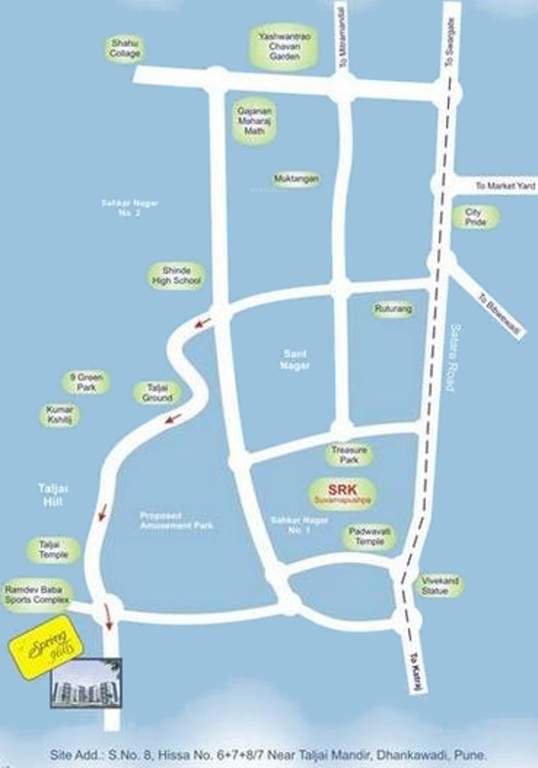 Images for Location Plan of SRK Developers Spring Hills