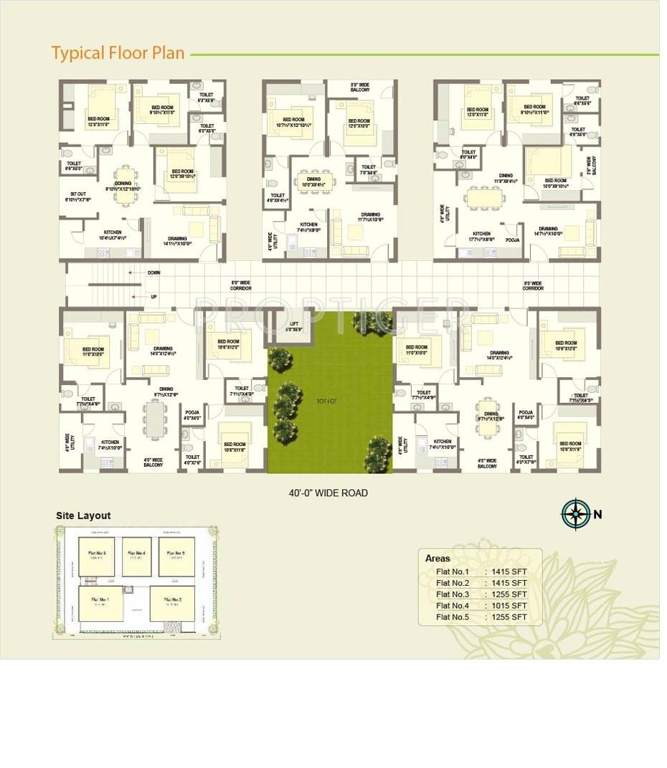 Images for Cluster Plan of Alekhya Crossandra