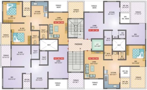 Images for Cluster Plan of Samruddhi Group Rachana