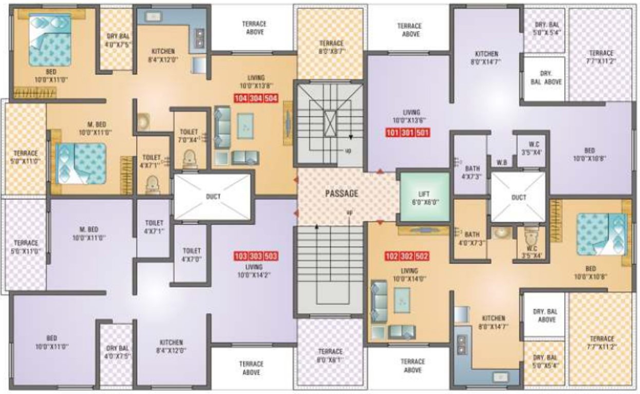 Images for Cluster Plan of Samruddhi Group Rachana