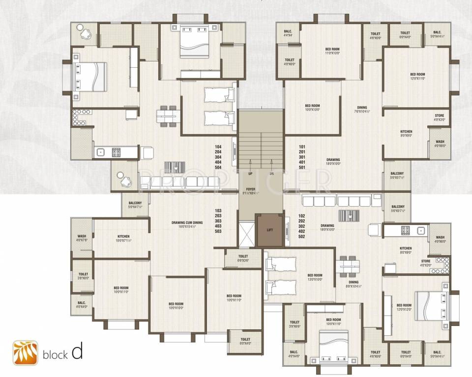 Images for Cluster Plan of Sahajanand Devkrupa Avenue
