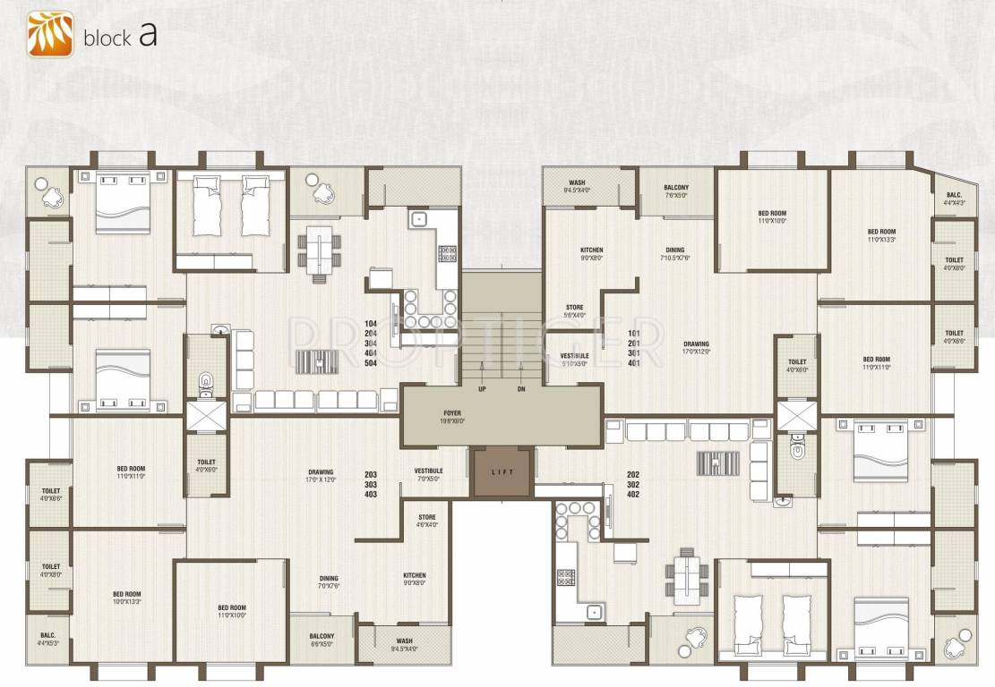 Images for Cluster Plan of Sahajanand Devkrupa Avenue