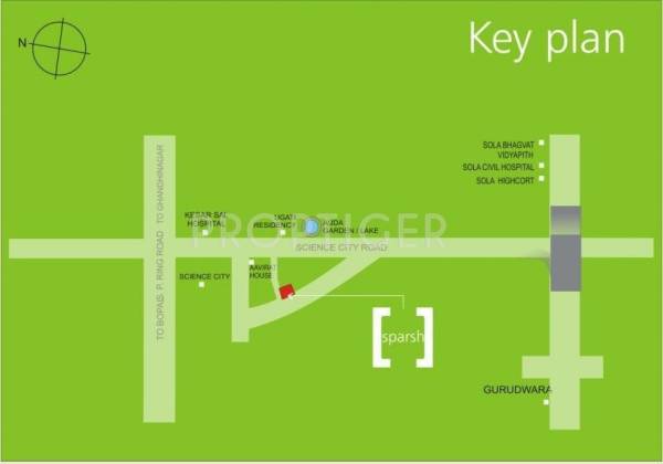 Images for Location Plan of Sanskar Infracon Sparsh Residency
