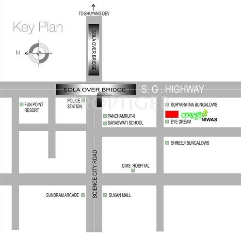 Images for Location Plan of Dhara Group Kasturi Niwas
