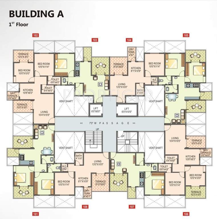 Images for Cluster Plan of Aksha Tulip Swapnalok