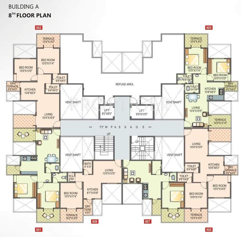 Images for Cluster Plan of Aksha Tulip Swapnalok