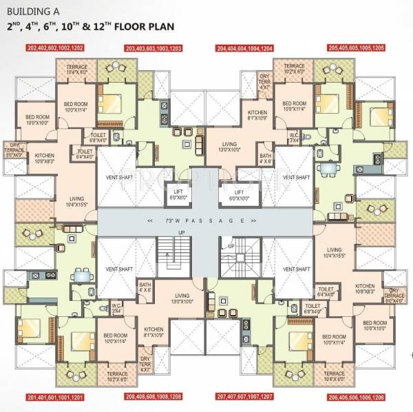 Images for Cluster Plan of Aksha Tulip Swapnalok