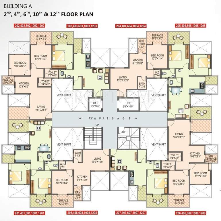 Images for Cluster Plan of Aksha Tulip Swapnalok