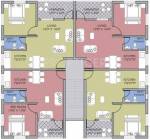 Images for Cluster Plan of Goka Gold Valley Apartment Images for Cluster Plan of Goka Gold Valley Apartment
